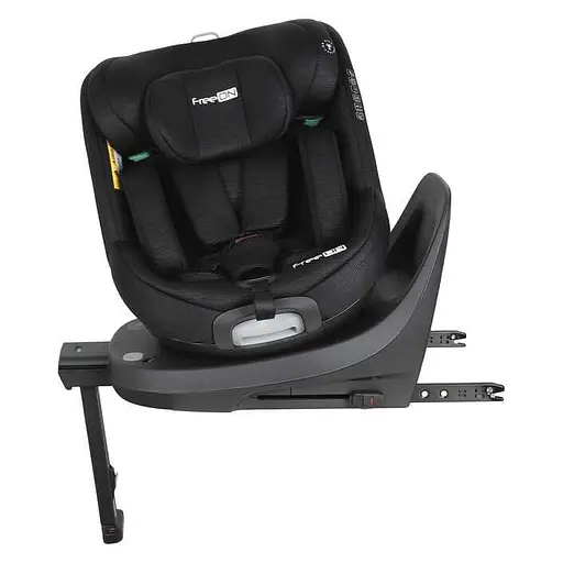 Автокресло FreeON LOTUS поворотность 360° i-size 40-125 см, черный - фото 5