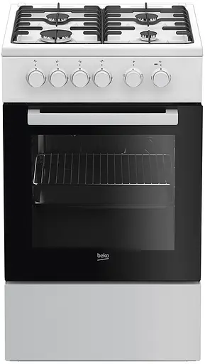Плита комбинированная Beko FSS 52020 DW белая