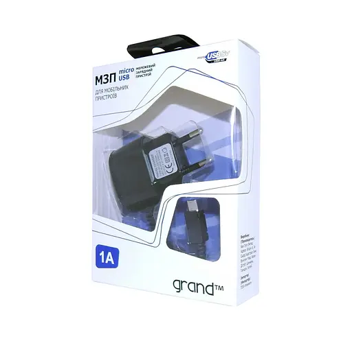 Мережевий заряд Grand D880 750mah - фото 2