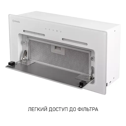 Вытяжка полновстраиваемая Minola HBI 6473 WH GLASS 800 LED Line - фото 11