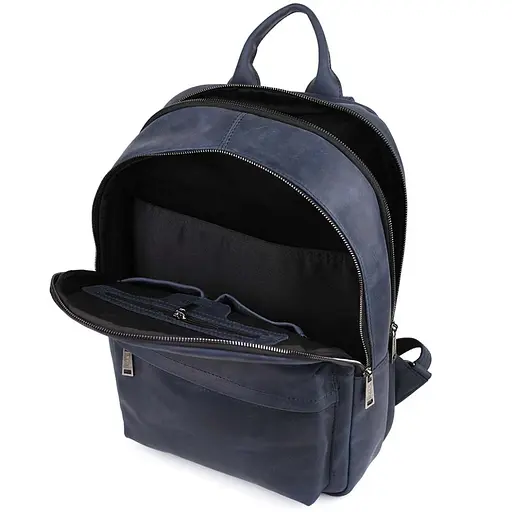 Кожаный мужской рюкзак TARWA 40х31х13 см sum0026174 - фото 8