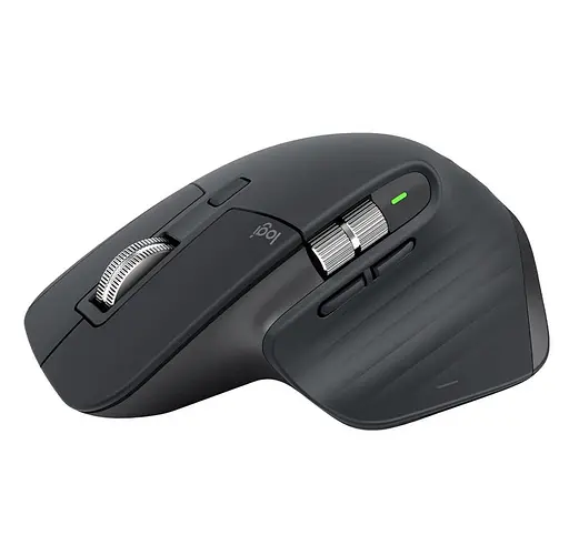 Беспроводная мышь Logitech MX Master 3S Performance Wireless Mouse Bluetooth Graphite (910-006559) - фото 1