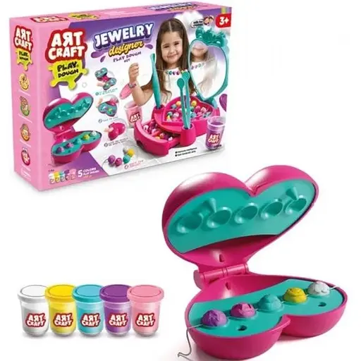 Набір для творчості з тіста Dede Art Craft Створення прикрас 280 г (3849)