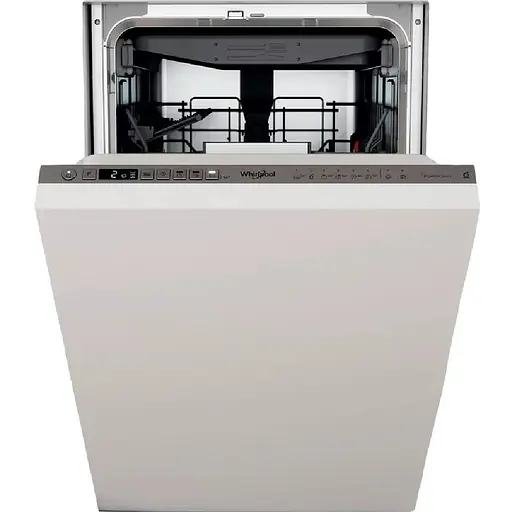 Посудомоечная машина встроенная Whirlpool 10 комплектов A+++, 45 см, дисплей, инвертор белый