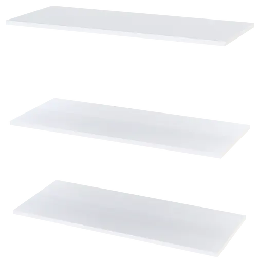 Полка для одежды Doros Promo Белый 3шт. 86.7х35х1.6 (41516027)