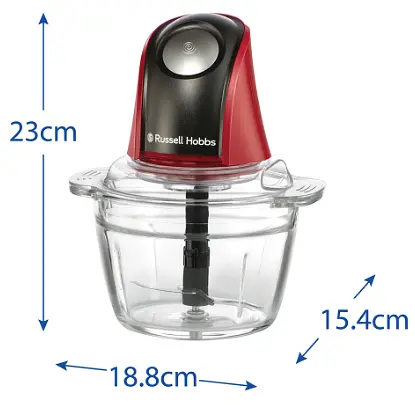 Подрібнювач Russell Hobbs 27130-56 Desire Mini Chopper - фото 4