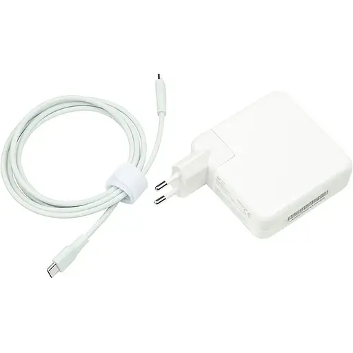 Блок живлення для ноутбуків PowerPlant APPLE 220V, 20V 87W 3A (USB-C)