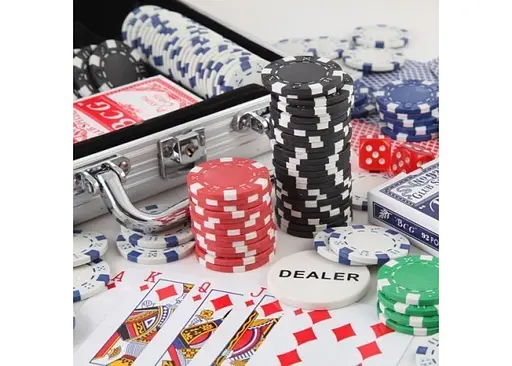 Настільна гра Johnshen Sports Покерний набір 200 фішок по 11,5 г без номіналу (алюмінієвий кейс) (59204) - фото 10