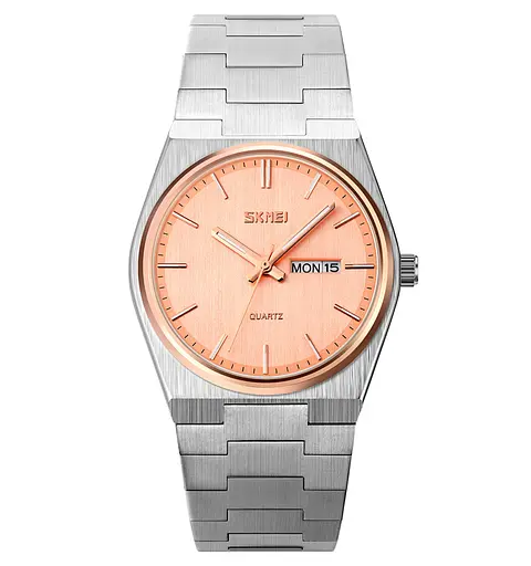 Skmei 9288SIRGRG Silver-Rose Gold-Rose Gold