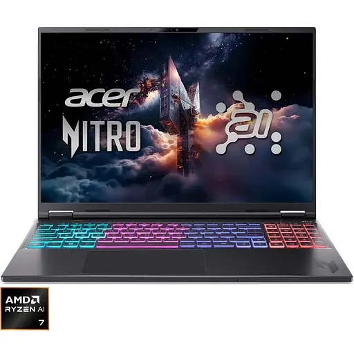 Ноутбук Acer Ігровий 16'' Nitro 16S AI AN16S-61,IPS,Al 7 350 50GHz,16GB DDR5,1TB