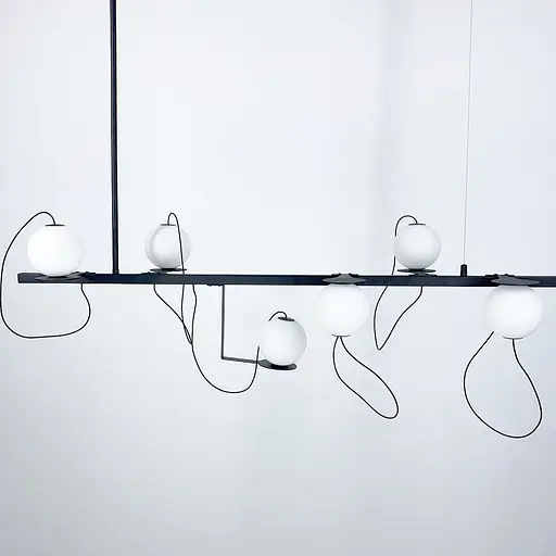 Видовжена люстра Hubble Bubble Line.F D 8345L-1100 - фото 6