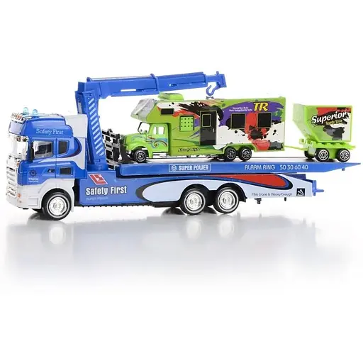 Игрушечный грузовик с прицепом IM312/BL