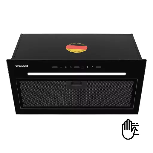Вытяжка полновстраиваемая Weilor Luna Wbg 58 Black