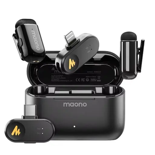 Микрофон беспроводной петличный Maono T1 mini - фото 3