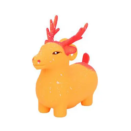 Дитяча іграшка-антистрес "Оленя" Bambi MS 4142(Orange) з борошном, 10 см - фото 1