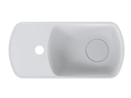 Умивальник Miraggio Helix R mirasoft 0001639, Білий матовий - фото 3