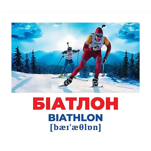 Набор развивающих карточек Гений с пеленок Виды спорта Ранок 10107204, 17 карточек - фото 3