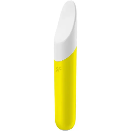 Мінівібратор з гнучким язичком Satisfyer Ultra Power Bullet 7 Yellow - фото 2