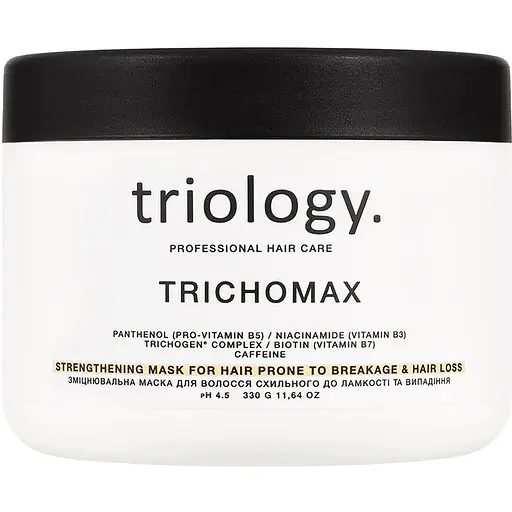 Маска для волос Triology. Trichomax укрепляющая для склонного к ломкости и выпадению 330 г - фото 1