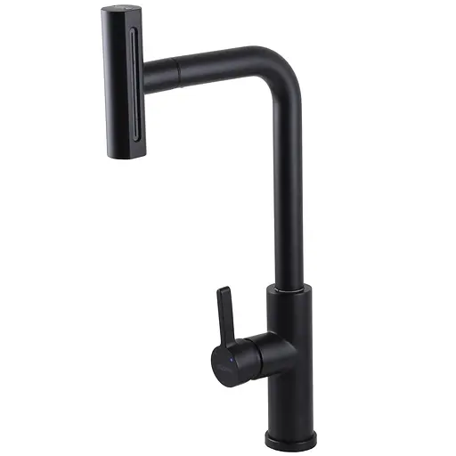 Смеситель для кухни Globus Lux Alpen SBT1-2044-BB Черный матовый - фото 2