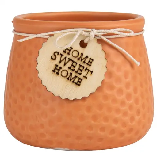 Кашпо Elisey Sweet home 9 см помаранчевий (9053-009v)  