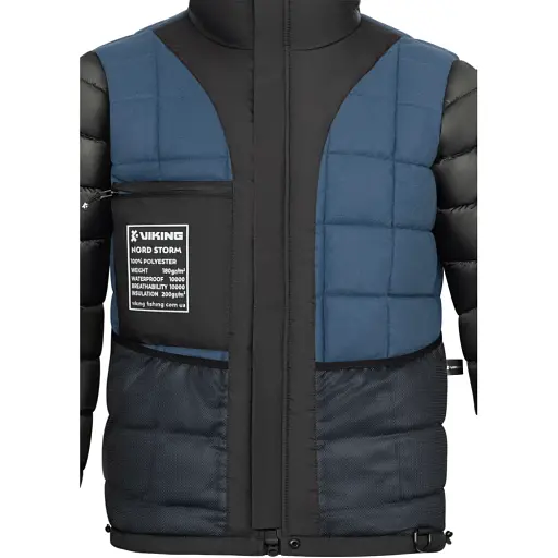 Куртка Viking Fishing Nord Storm 200g 6K S Black/navy - фото 6