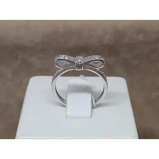 Серебряное кольцо Харьковская ювелирная фабрика с фианитами. 500055-Р 16 - фото 3