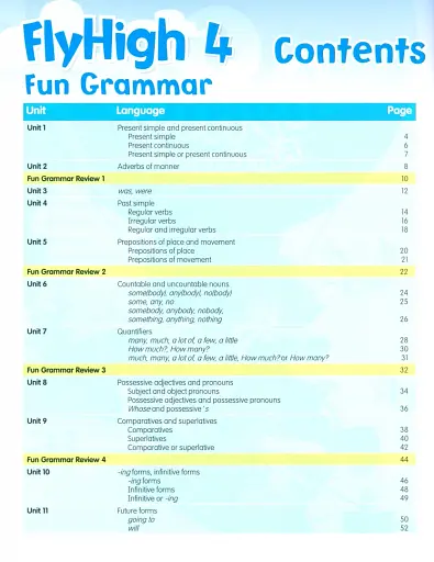 Fly High 4 Fun Grammar - фото 2