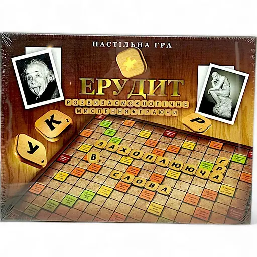 Игра большая настольная Эрудит, DT G4-UA Danko Toys (4820150910617) - фото 1