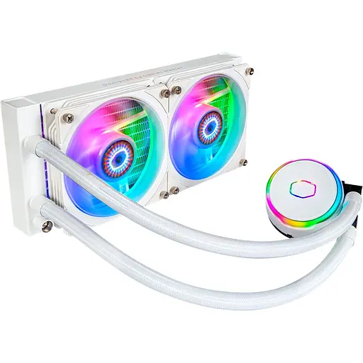 Система водяного охлаждения Cooler Master MasterLiquid PL240 Flux White Edition (MLY-D24M-A23PZ-RW) UA [143811]