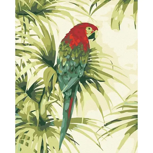 Картина по номерам Пернатая экзотика Brushme 40x50 см разноцветная 000221329