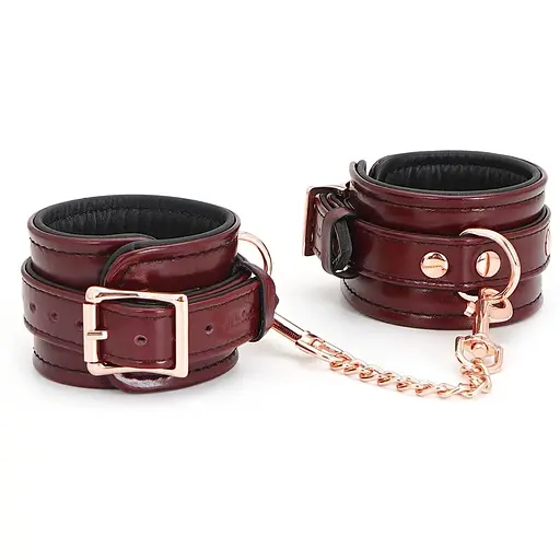Наручники Liebe Seele Wine Red wirst Cuffs