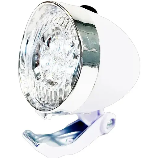 Ліхтар велосипедний передній Good Bike Retro Style 3 LED білий (94315W-IS)