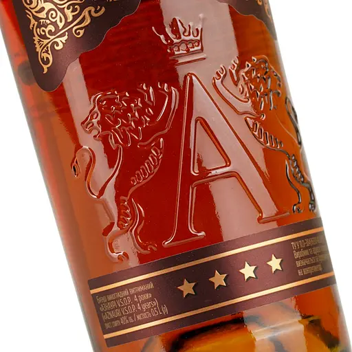 Бренди Украины Aznauri 4 звезды, 40%, 0,5 л (715572) - фото 5