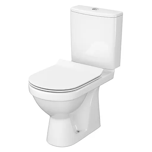 Унитаз-компакт ZIP Cersanit Zip 785 SimpleOn 021 3/5 л с сиденьем duraplast Slim Soft Close K121-015 - фото 1