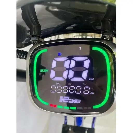 Электровелосипед Minako Monster Pro 16" 1000W 60V 30Ah гидравлические тормоза синий - фото 13