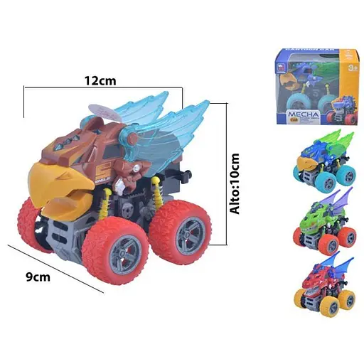 Джип-монстр McGodia Toys Mecha, D500-13B, инерционный - фото 4