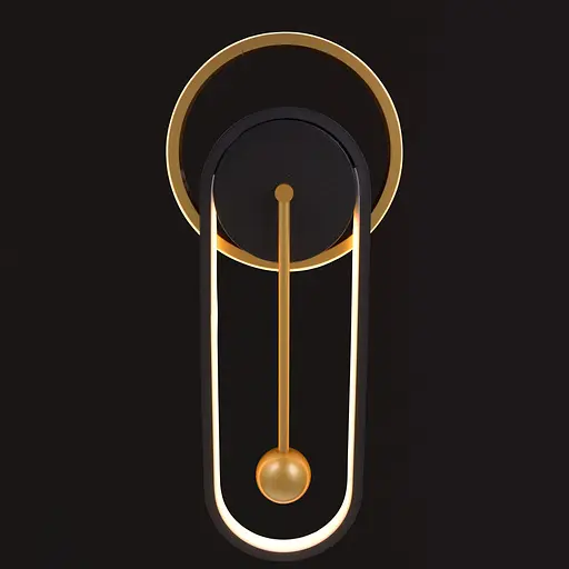 Светодиодное Бра Brille BL-720W/25W WW BK/G - фото 5