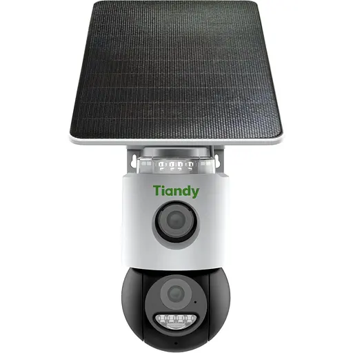 IP камера Tiandy TC-H363U Spec:W/4G/U/SE/4mm/V4.0, 6MP, Fixed Color Maker 4G PT, 4mm, f/1.0, LED20m, DC5V, Batt.10400mAh, Solar panel, IP65, Speaker