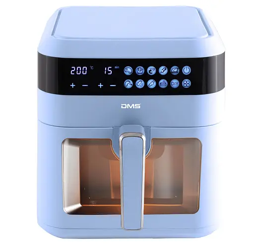 Аэрофритюрница мультипечь DMS HFG-7B XXL Blue 1600 Вт - фото 2