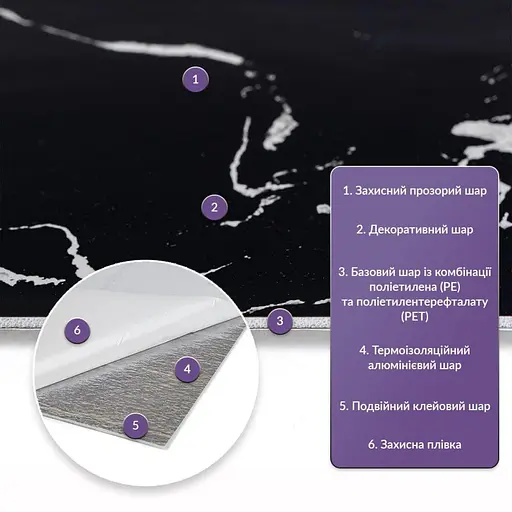 Самоклеящаяся стеновая PET плитка 600х300х2мм SW-00002298 - фото 2