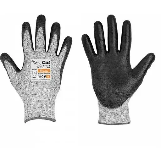 Перчатки рабочие Bradas CUT COVER 5 с защитой от порезов размер 8 RWCC5PU8 - фото 1