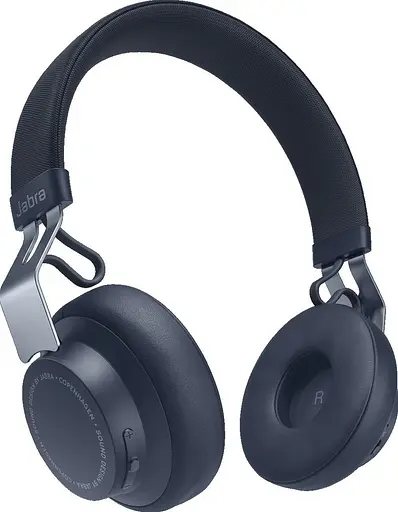 Наушники гарнитура Jabra Bluetooth Move Style Navy синяя - фото 2