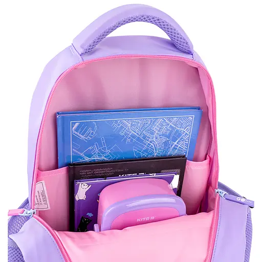 Рюкзак GoPack Education 182M Cute Ears Сиреневый (GO26-182M-4) - фото 13