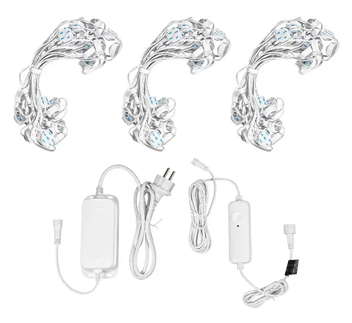 Twinkly Гірлянда Smart LED Twinkly Permanent Light RGB 72 IP65 кабель білий - фото 2