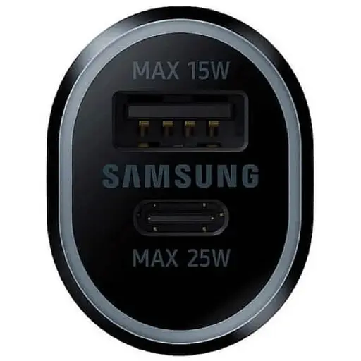 Зарядний пристрій для авто Samsung Car Charger USB+USB-C Super Fast EP-L4020NBEGRU 25 + 15 = 40 W - фото 4