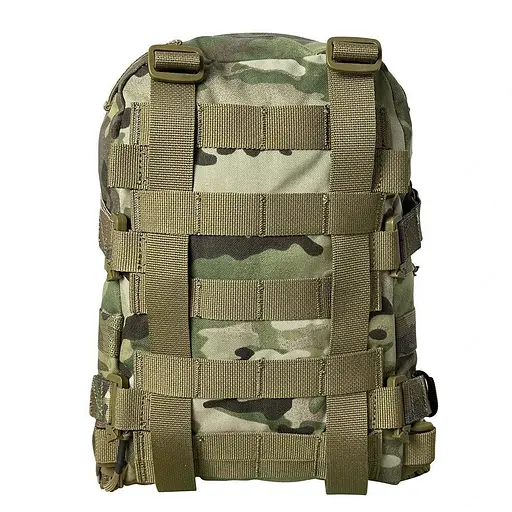 Рюкзак панель на плитоноску с креплением Молли 4л (Зеленый мультикам) - фото 3