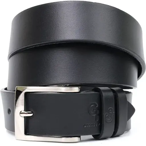 Ремінь шкіряний Grande Pelle чоловічий 3,4х120 см acs0026899 - фото 1