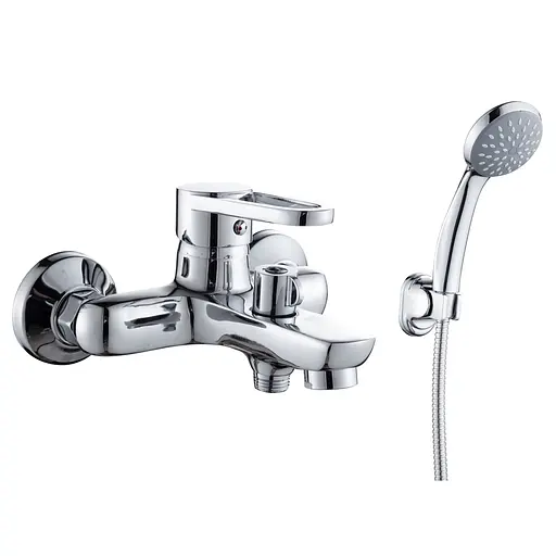 Змішувач для ванни RJ Kink хром RBZZ003-3 Хром - фото 1