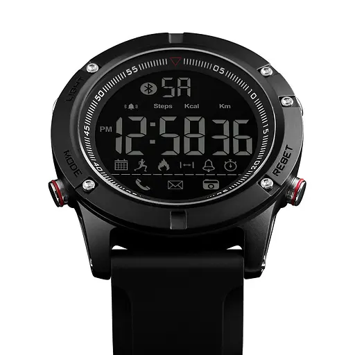 Мужские наручные часы Skmei 1425 Maskulino (Черный) - фото 8